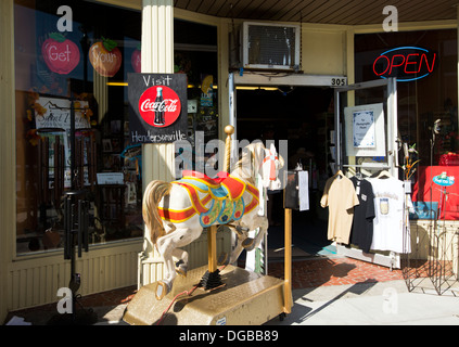 General store Hendersonville, North Carolina Stock Photo