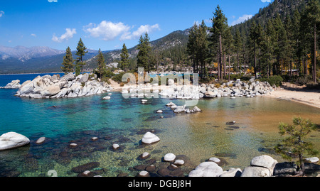 Sand Harbor at Lake Tahoe Stock Photo