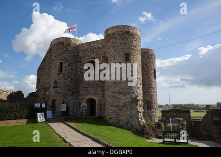 Ypres Tower, Rye, East Sussex, England, UK Stock Photo