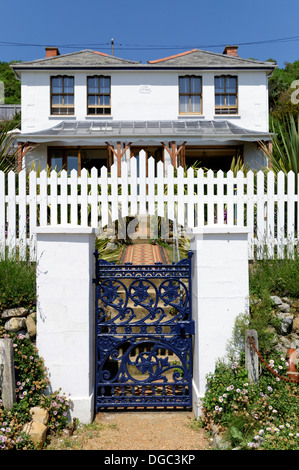 Beachside House, Steephill Cove,Whitwell, Ventnor, Isle of Wight, England, UK. Stock Photo