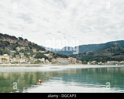 Village of Port de Soller, Mallorca, Spain Stock Photo