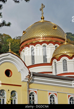 Novy Afon monastery,  Abkhazia, break away state of Georgia Stock Photo