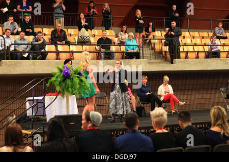 College convocation ceremony in Ontario, Canada Stock Photo