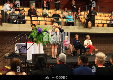 College convocation ceremony in Ontario, Canada Stock Photo