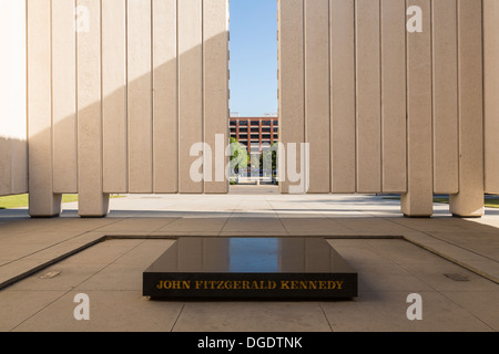 John Fitzgerald Kennedy Memorial Dallas Texas USA Stock Photo