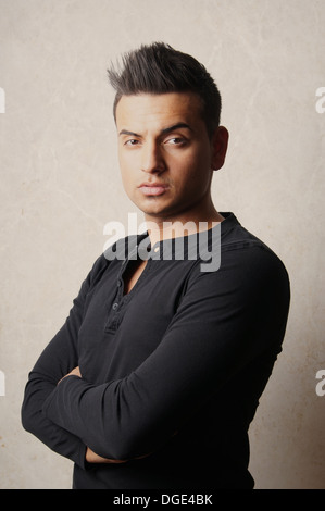 young turkish man Stock Photo