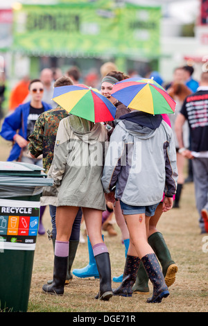 an umbrella hat UK 2013 Stock Photo 