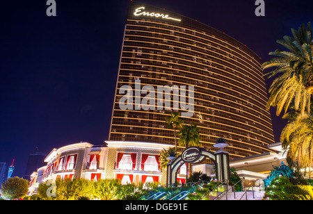 The Encore Hotel and casino in Las Vegas. Stock Photo