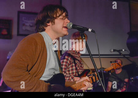 Cardiff, UK. 19th Oct, 2013. Camera, performing in O'Neills, Cardiff on the third day of Swn Festival, based in Cardiff. Copyright Owain Thomas/ Alamy Live News