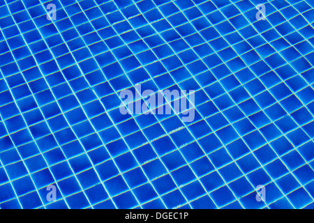 Blue ripped water in swimming pool Stock Photo