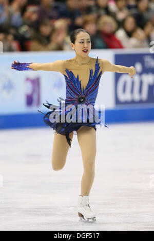 Detroit, Michigan, USA. 20th Oct, 2013. Mao Asada (JPN) Figure Skating : ISU Grand Prix of Figure Skating 2013/2014 2013 Hilton Honors Skate America Women's Free Skating at Joe Louis Arena in Detroit, Michigan, United States . Credit:  YUTAKA/AFLO SPORT/Alamy Live News Stock Photo