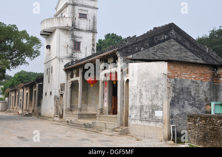 Property in old chinese village Stock Photo