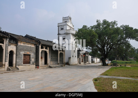 Old Chinese village Stock Photo
