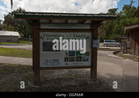 De Leon Springs State Park in Central Florida Stock Photo