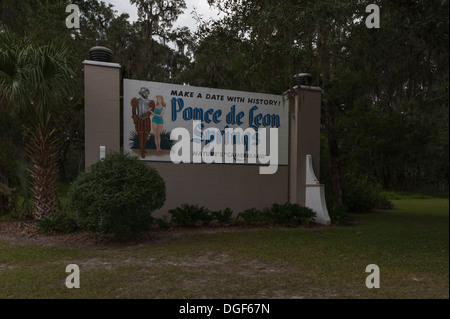 De Leon Springs State Park in Central Florida USA Stock Photo