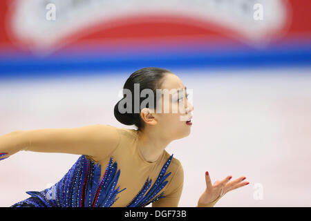 Detroit, Michigan, USA. 20th Oct, 2013. Mao Asada (JPN) Figure Skating : ISU Grand Prix of Figure Skating 2013/2014 2013 Hilton Honors Skate America Women's Free Skating at Joe Louis Arena in Detroit, Michigan, United States . Credit:  YUTAKA/AFLO SPORT/Alamy Live News Stock Photo