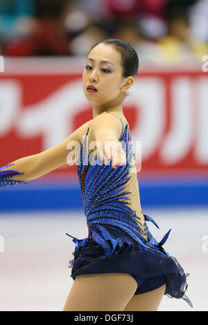 Detroit, Michigan, USA. 20th Oct, 2013. Mao Asada (JPN) Figure Skating : ISU Grand Prix of Figure Skating 2013/2014 2013 Hilton Honors Skate America Women's Free Skating at Joe Louis Arena in Detroit, Michigan, United States . Credit:  YUTAKA/AFLO SPORT/Alamy Live News Stock Photo