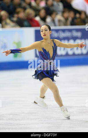 Detroit, Michigan, USA. 20th Oct, 2013. Mao Asada (JPN) Figure Skating : ISU Grand Prix of Figure Skating 2013/2014 2013 Hilton Honors Skate America Women's Free Skating at Joe Louis Arena in Detroit, Michigan, United States . Credit:  YUTAKA/AFLO SPORT/Alamy Live News Stock Photo