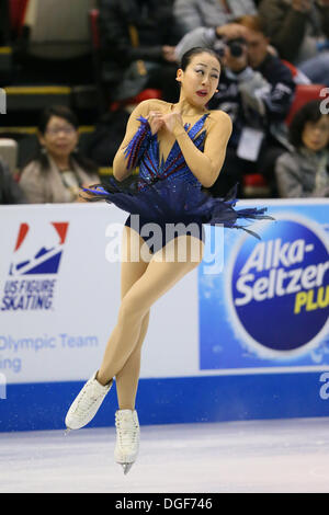 Detroit, Michigan, USA. 20th Oct, 2013. Mao Asada (JPN) Figure Skating : ISU Grand Prix of Figure Skating 2013/2014 2013 Hilton Honors Skate America Women's Free Skating at Joe Louis Arena in Detroit, Michigan, United States . Credit:  YUTAKA/AFLO SPORT/Alamy Live News Stock Photo