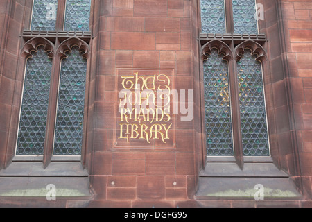 John Rylands Library, Deansgate, Manchester UK