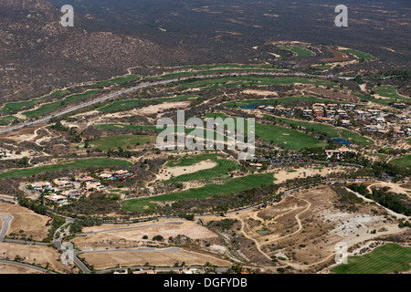 Cabo del Sol Golf Range, Cabo San Lucas, Baja California Sur, Mexico Stock Photo