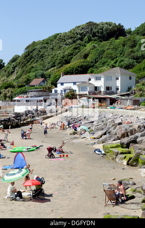 Steephill Cove,Whitwell, Ventnor, Isle of Wight, UK, GB. Stock Photo