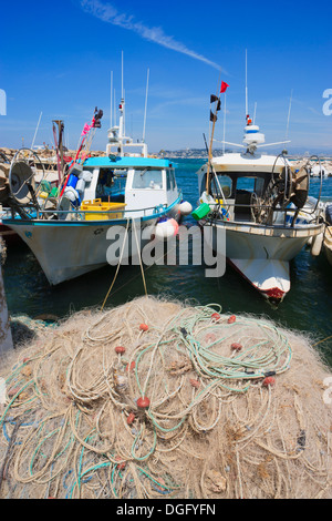 Marseille - Port de la Mardrague Stock Photo