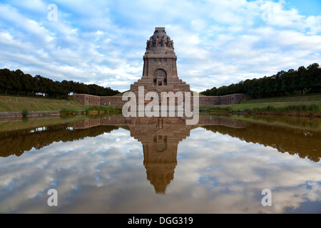 Monument to the battle of the nations at Leipzig, Germany Stock Photo