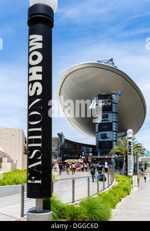 Fashion Show Mall, Las Vegas, Nevada, on Strip Stock Photo - Alamy