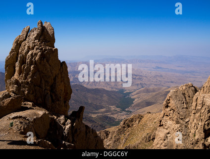 Mountain View, Paveh, Iran Stock Photo