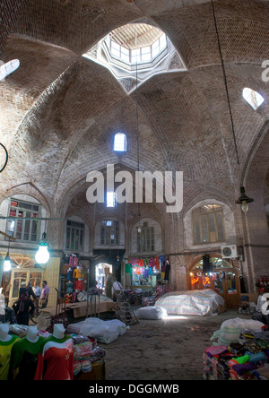 Inside The Old Bazaar, Tabriz, Iran Stock Photo