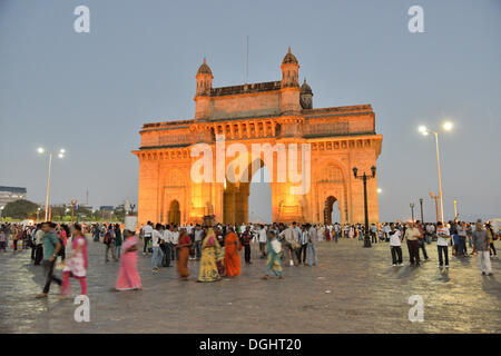 Gateway of India monument, landmark of Mumbai, Mumbai, Maharashtra, India Stock Photo