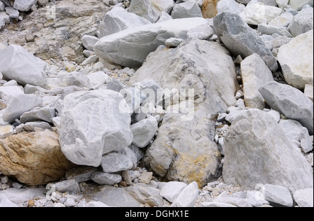 Carrara Marmor Steinbruch - Carrara marble stone pit 31 Stock Photo