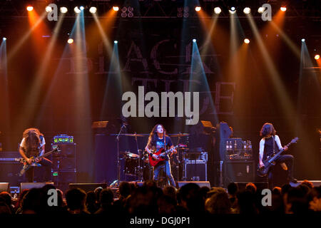 The American heavy-metal band Black Tide live at the Rocksound Festival in Huttwil, Bern, Switzerland Stock Photo