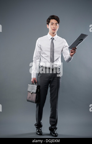 a business man standing Stock Photo