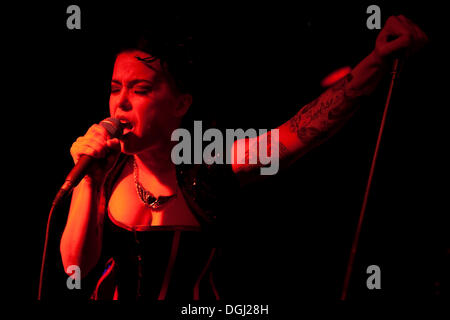 duffy colleen singer band woman front rockabilly devil alamy