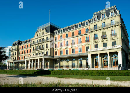 Palais Wilson, headquarters of the Office of the United Nations High Commissioner for Human Rights, OHCHR, Geneva, Switzerland Stock Photo