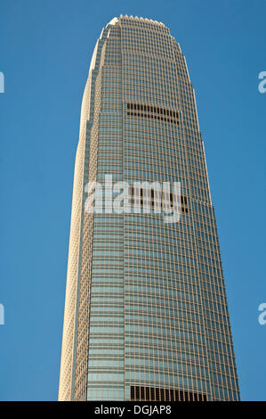 Skyscraper, Two International Finance Centre, 2IFC, Hong Kong, Hong Kong, China, People's Republic of China Stock Photo