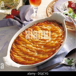 Potatoes Dauphinoise, France. Stock Photo