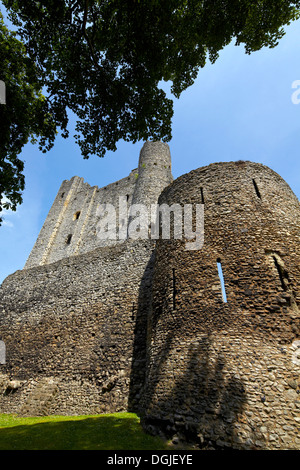 Rochester castle in Kent. Stock Photo