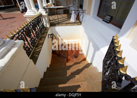 The Chalybeate Spring was the original well from which Tunbridge Wells was named. Stock Photo