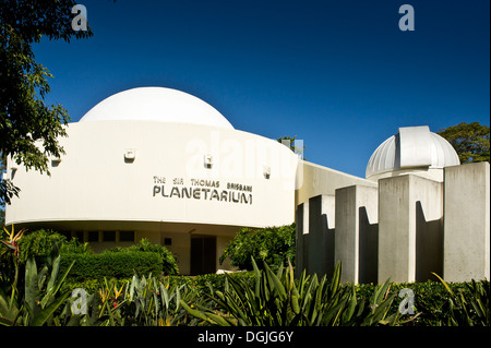 The Sir Thomas Brisbane Planetarium in Brisbane Botanic Gardens. Stock Photo