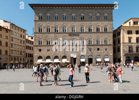 Palazzo delle Assicurazioni Generali, Piazza della Signoria, Florence, Tuscany, Italy, Europe Stock Photo