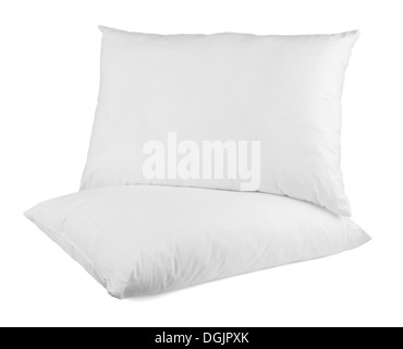 white pillow Stock Photo