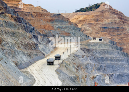 Kennecott Copper Mine near Salt Lake City in Utah. Stock Photo