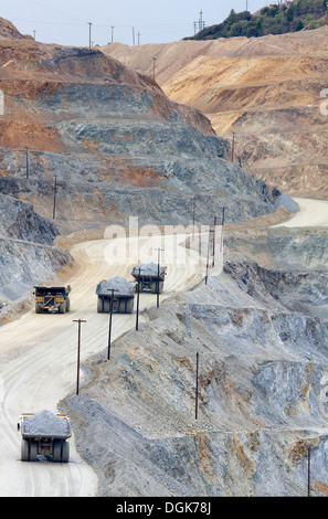 Kennecott Copper Mine near Salt Lake City in Utah. Stock Photo