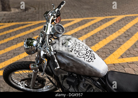 Customized Harley Davidson Motorcycle. Stock Photo