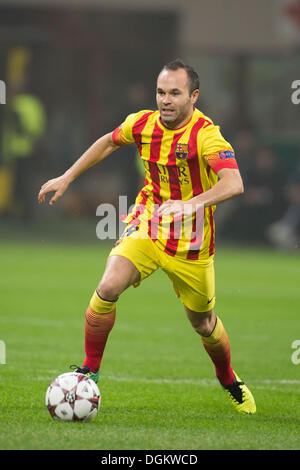 Andres Iniesta (Barcelona), OCTOBER 22, 2013 - Football / Soccer