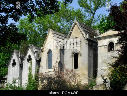 Pere Lachaise Cemetery, Paris, France, Europe Stock Photo
