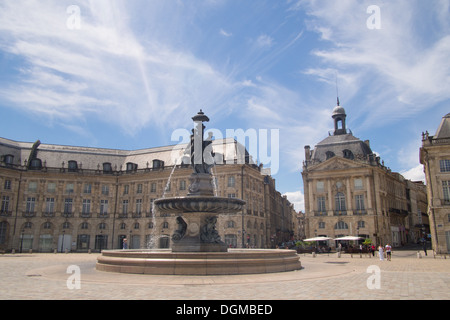 Bordeaux, in the Aquitaine Region of France. Stock Photo